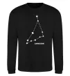 Свитшот Capricorn stars Черный фото