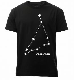 Мужская премиум футболка Capricorn stars