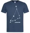 Чоловіча футболка Capricorn stars Темно-синій фото