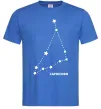 Чоловіча футболка Capricorn stars Яскраво-синій фото
