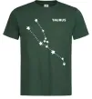 Чоловіча футболка Taurus stars Темно-зелений фото