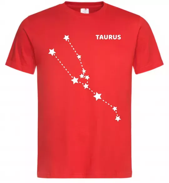 Чоловіча футболка Taurus stars Червоний фото