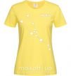 Жіноча футболка Taurus stars Лимонний фото