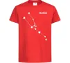 Детская футболка Taurus stars Красный Детская футболка Taurus stars Красный фото
