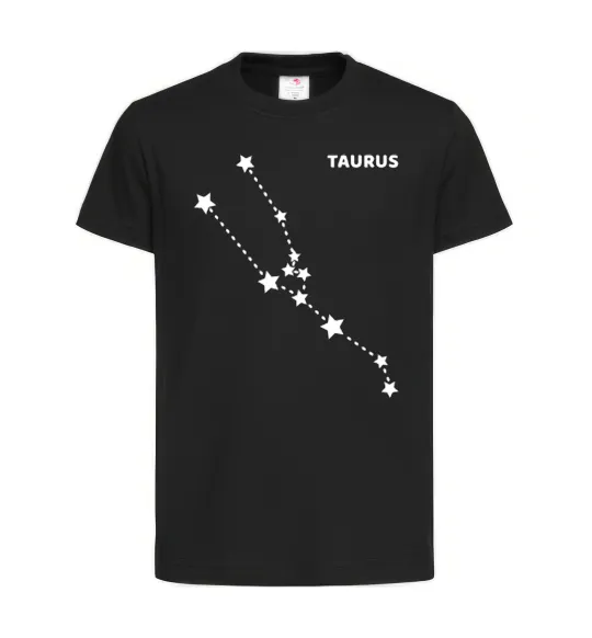 Дитяча футболка Taurus stars Чорний фото