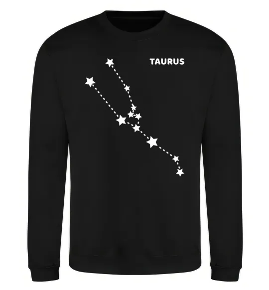 Свитшот Taurus stars Черный фото