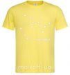 Мужская футболка Sagittarius stars Лимонный фото