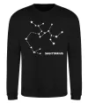 Свитшот Sagittarius stars Черный фото