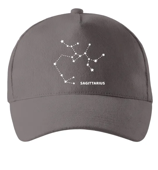 Кепка Sagittarius stars Серый фото