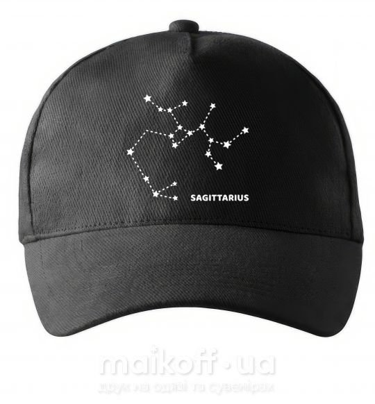 Кепка Sagittarius stars Черный фото