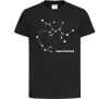 Детская футболка Sagittarius stars Черный фото