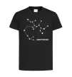 Детская футболка Sagittarius stars Черный фото