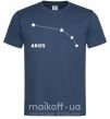 Мужская футболка Aries stars Темно-синий фото