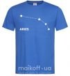 Чоловіча футболка Aries stars Яскраво-синій фото
