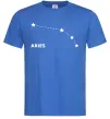 Чоловіча футболка Aries stars Яскраво-синій фото