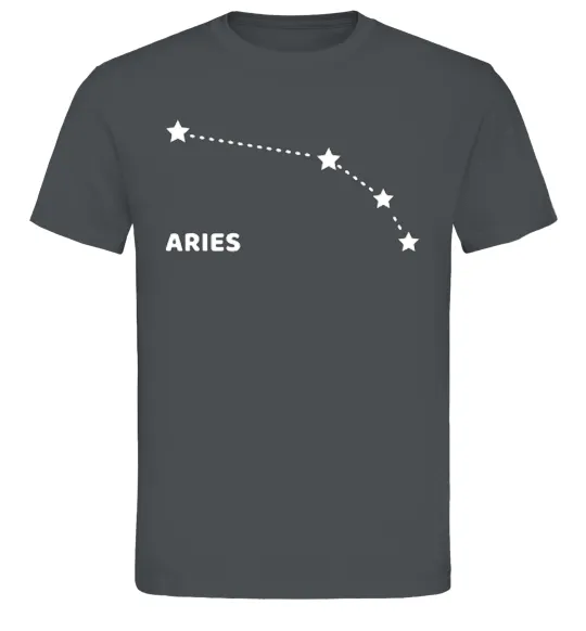 Чоловіча футболка Aries stars Графіт фото