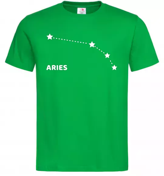 Чоловіча футболка Aries stars Зелений фото
