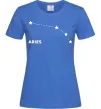 Жіноча футболка Aries stars Яскраво-синій Жіноча футболка Aries stars Яскраво-синій фото
