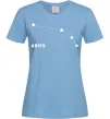 Жіноча футболка Aries stars Блакитний Жіноча футболка Aries stars Блакитний фото
