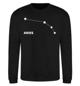 Світшот Aries stars Чорний фото