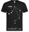 Чоловіча футболка Libra stars Чорний фото