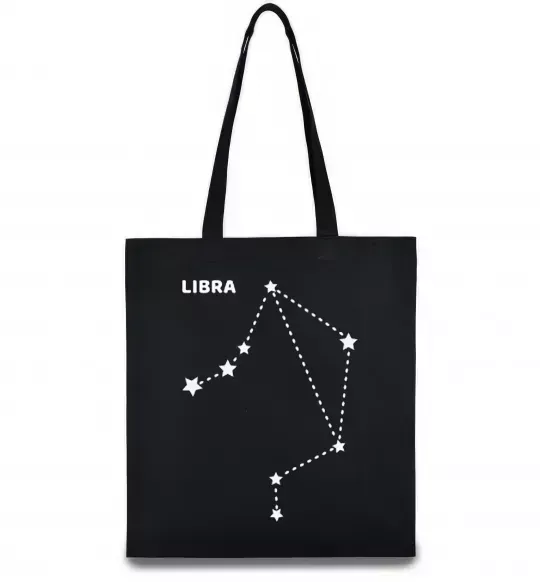 Эко-сумка Libra stars Черный фото