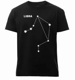 Мужская премиум футболка Терези знак зодіаку Белый фото Мужская премиум футболка Терези знак зодіаку Белый фото