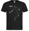 Мужская футболка Libra stars Черный фото