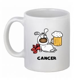 Чашка керамическая Рак пес