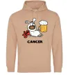 Чоловіча толстовка (худі) Рак пес Пісочний Чоловіча толстовка (худі) Рак пес Пісочний фото