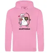 Жіноча толстовка (худі) Cтрілець пес Рожевий фото