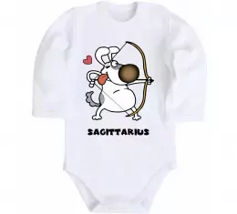 Детский боди Стрілець знак Белый фото