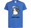 Детская футболка Cтрілець пес Ярко-синий фото