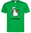 Мужская футболка Cтрілець пес Зеленый фото