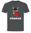 Чоловіча футболка Телець пес Графіт фото