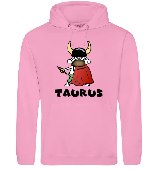 Жіноча толстовка (худі) Телець пес Рожевий фото