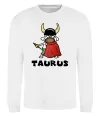 Свитшот Телець пес Белый фото