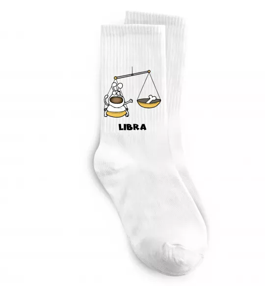 Носки Терези пес Белый фото