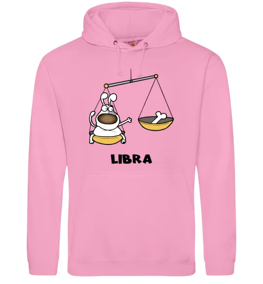 Женская толстовка (худи) Терези пес Розовый фото