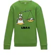 Детский Свитшот Терези пес Лаймовый фото