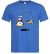 Чоловіча футболка Терези пес Яскраво-синій Чоловіча футболка Терези пес Яскраво-синій фото