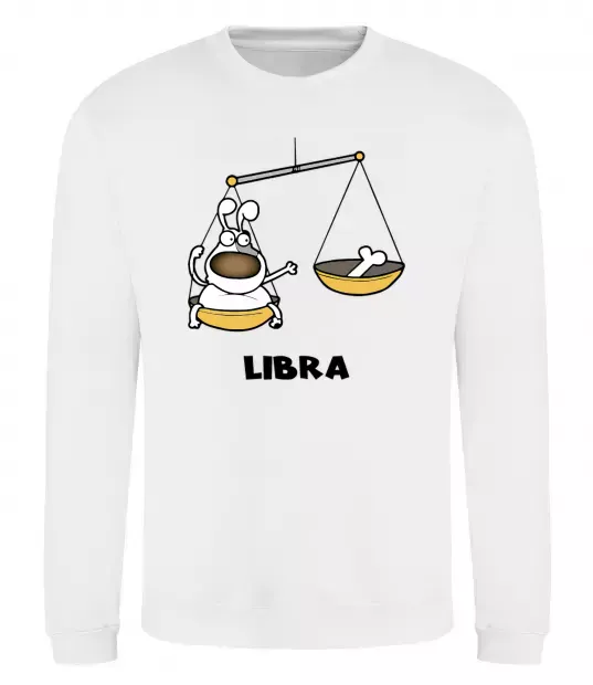 Свитшот Терези пес Белый фото