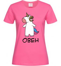 Жіноча футболка Овен єдиноріг