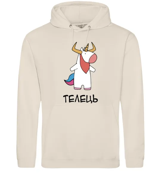 Женская толстовка (худи) Телець єдиноріг Таш фото