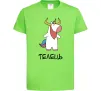 Детская футболка Телець єдиноріг Лаймовый Детская футболка Телець єдиноріг Лаймовый фото
