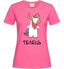 Жіноча футболка Телець єдиноріг