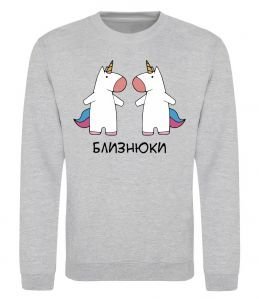 Свитшот Близнюки єдиноріг