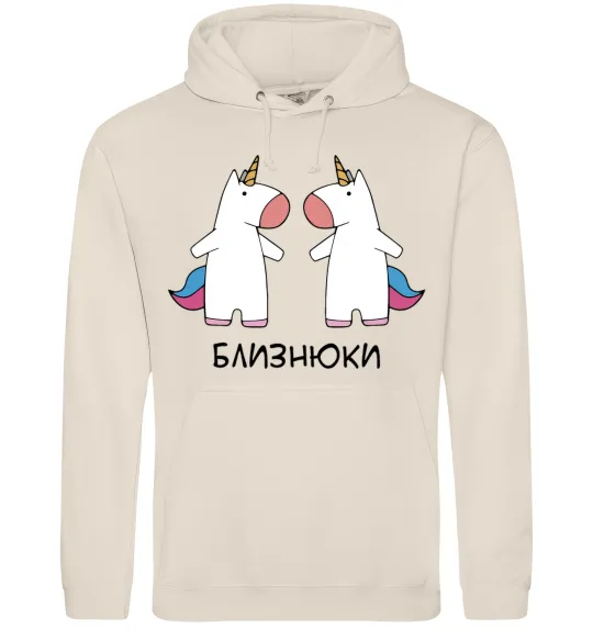 Мужская толстовка (худи) Близнюки єдиноріг Таш фото