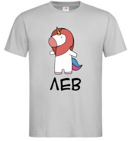 Чоловіча футболка Лев єдиноріг Чоловіча футболка Лев єдиноріг