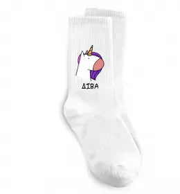 Носки Діва єдиноріг Белый фото